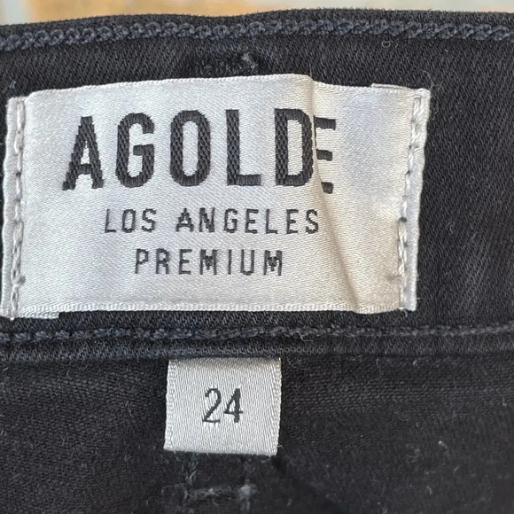 Agolde black Filter Free skinny jeans 24 - Picture 6 of 7